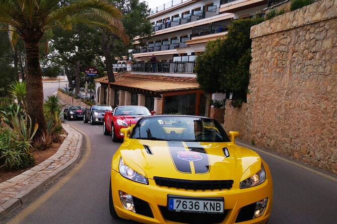 2.5h excursion through Mallorca Driving GT Cabrio Car - The route from Santa Ponsa: stops that actually make sense