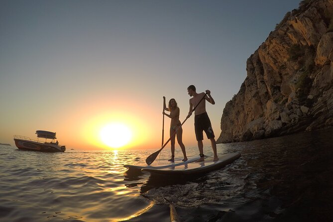 3 Hours by Boat with Paddle Surf Course, Snorkel and more - Setting Off From Club Náutico San Antonio on the YARU