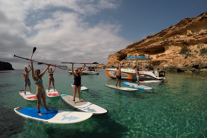 3 Hours by Boat with Paddle Surf Course, Snorkel and more - One Hour on the Water: What Your SUP Session Really Feels Like