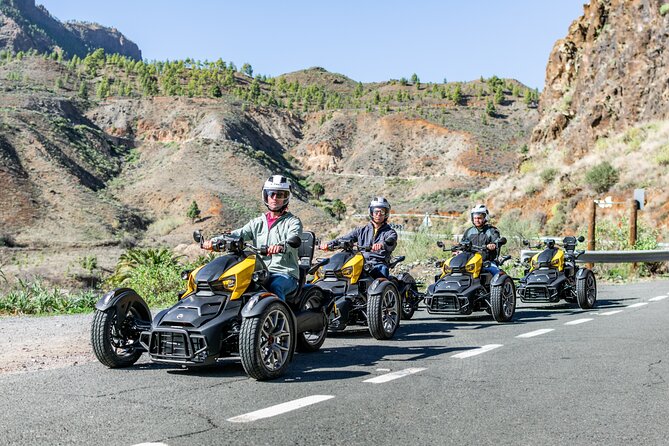 3 Wheel Motorcycle like Quad/Buggy Tour Gran Canaria (Maspalomas) - What to Bring: Jackets, Rain Layers, and Comfort for 2.5 Hours