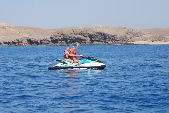 40min Jet Ski at Playa Quemada Lanzarote - Following the Coast Near Puerto Calero Instead of Getting Lost