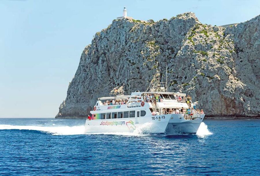 Alcudia: Boat Trip to Cap de Formentor and Formentor - Coll Baix stop: the first “wow” and the 40 minute reset