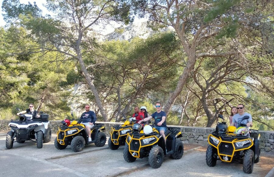 Alcudia: Quad Sightseeing Tour with Viewpoints - Climbing Toward La Victoria Church for a Real View Break