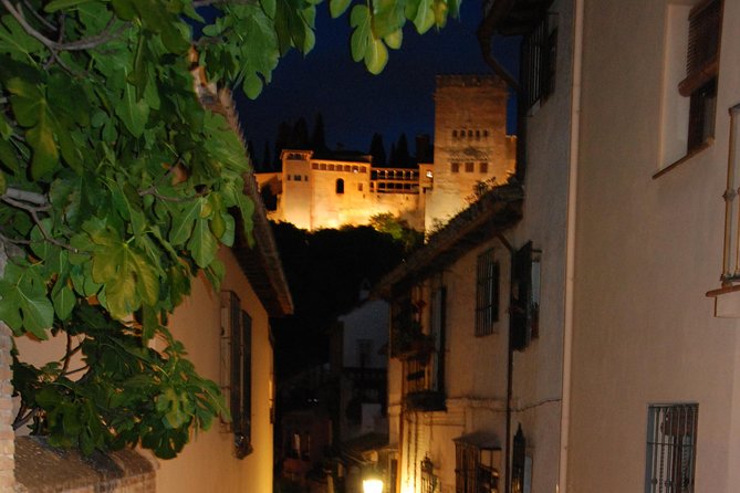 Alhambra: Night Visit to Nasrid Palaces - Carlos V Palace ambience: music and atmosphere at night
