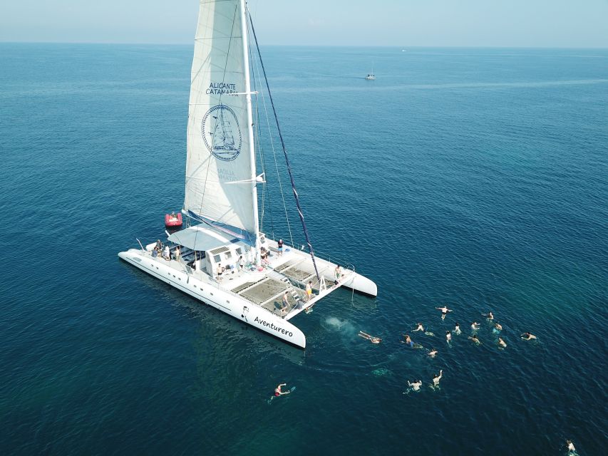 Alicante: 6-Hour Catamaran Cruise to Tabarca Island - Tabarca Island time: choose swimming or village, then switch it up