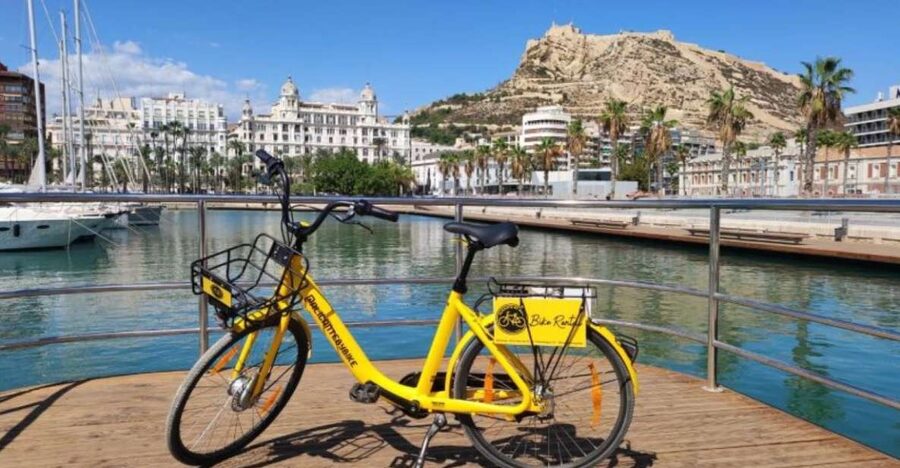 Alicante: City and Beach Bike Tour - Luceros to the seafront, Explanada, and that slow-motion view shift