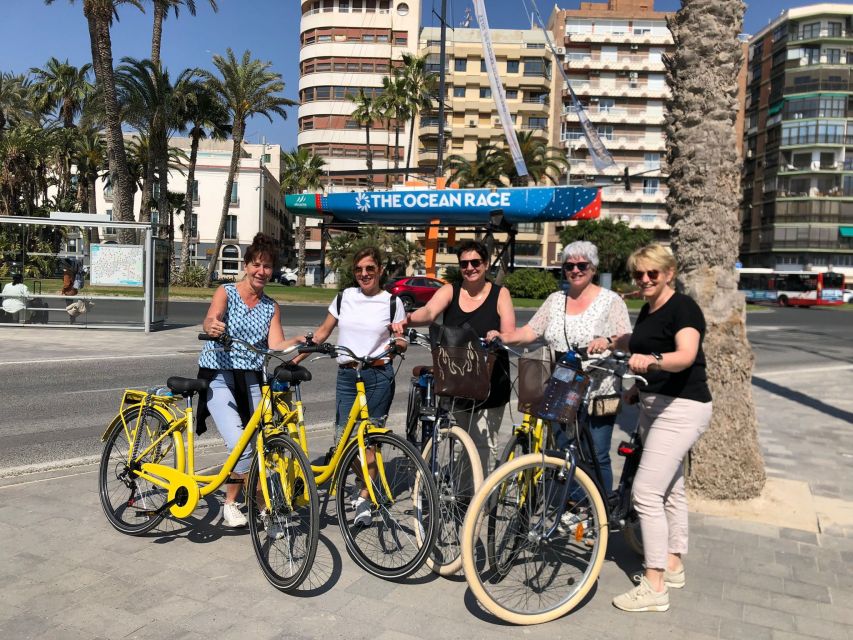 Alicante: City and Beach Bike Tour - Surprise tastings: wine, chocolate, cheese, and a very Spanish pause