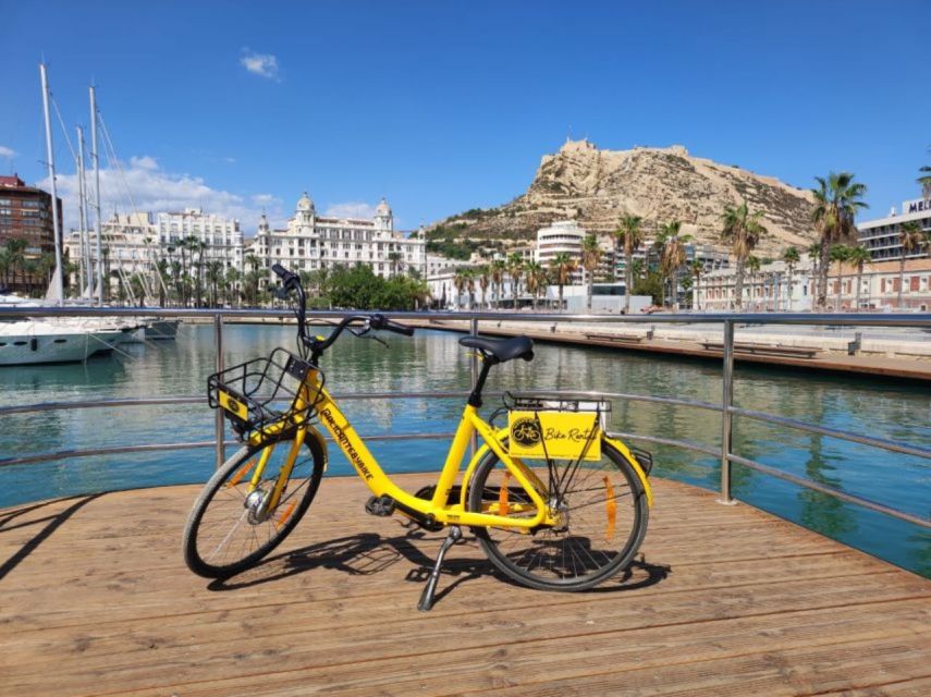 Alicante: City and Beach Bike Tour - Santa Cruz streets to Mercado Central, what you learn as you pass