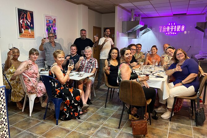 Alicante Wine Tasting and Tapas Club - Hosts named Paco and Carlos, with jokes and real questions welcome