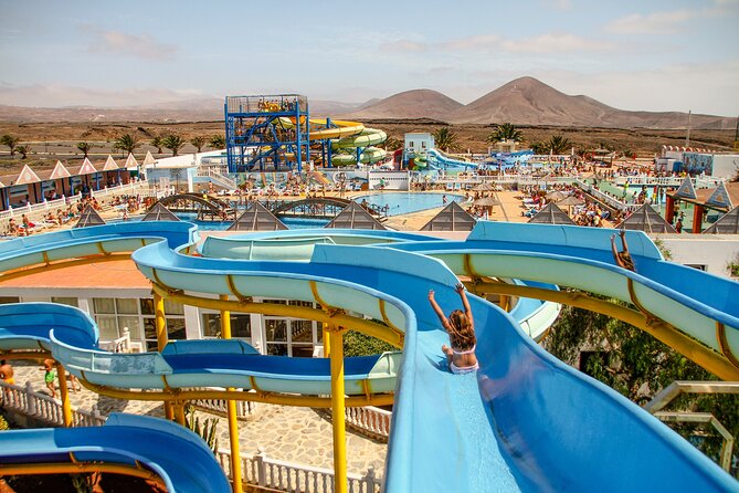 Aquapark Costa Teguise Entrance Ticket - Thrill lanes: Kamikaze, Whirlwind, and the “go big” mood