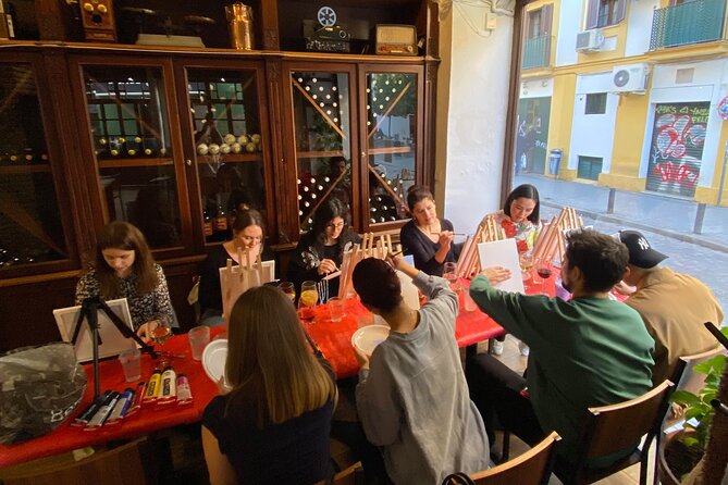 Art and Wine in Sevilla - What You Actually Create, and Why It Feels Worth It