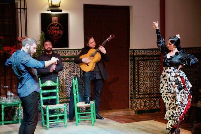 Authentic Flamenco Show with Tapas & Wine Guided Tour - A small-group Sevilla night, where food and flamenco talk to each other