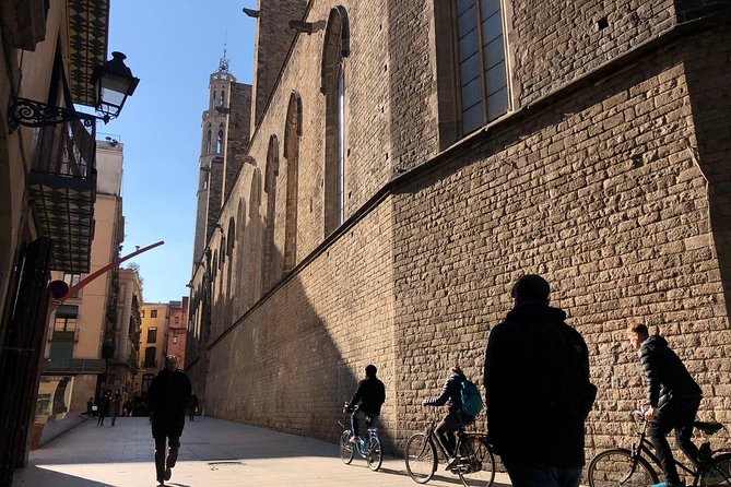 Barcelona 3-hour Bike or E-Bike Tour: Highlights and Hidden Gems - The Gothic Quarter by bike: Roman roots, medieval streets, and quick photo stops