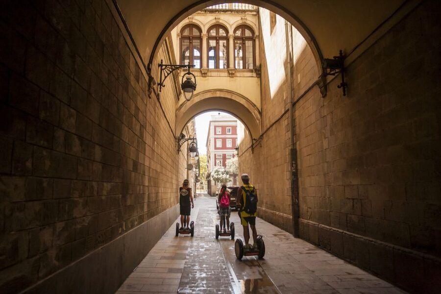 Barcelona: 3-Hour Segway Sightseeing Tour - Port Vell, seawalls, and the feeling of engineered edges