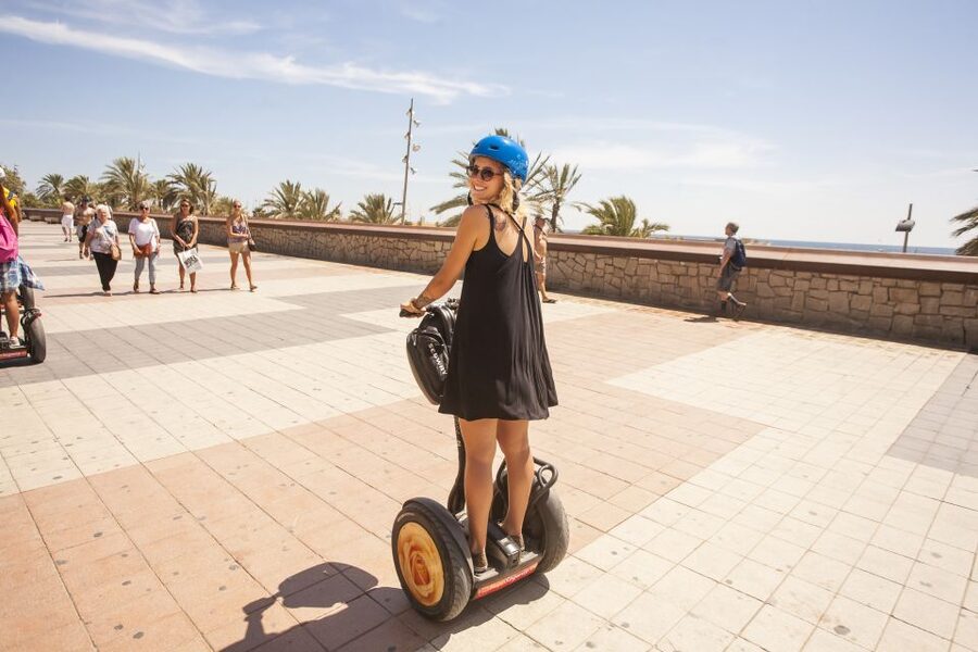 Barcelona: 3-Hour Segway Sightseeing Tour - Plaça dels Traginers to the Gothic Quarter, where stone tells time