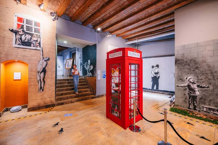 Barcelona: Banksy Museum, Permanent Exhibition Ticket - Where Espacio Trafalgar Puts Street Art in One Room