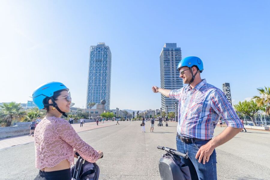 Barcelona: City and Seafront Guided Segway Tour - Finishing With Ribera Streets: The City Feels Close, Not Crowded