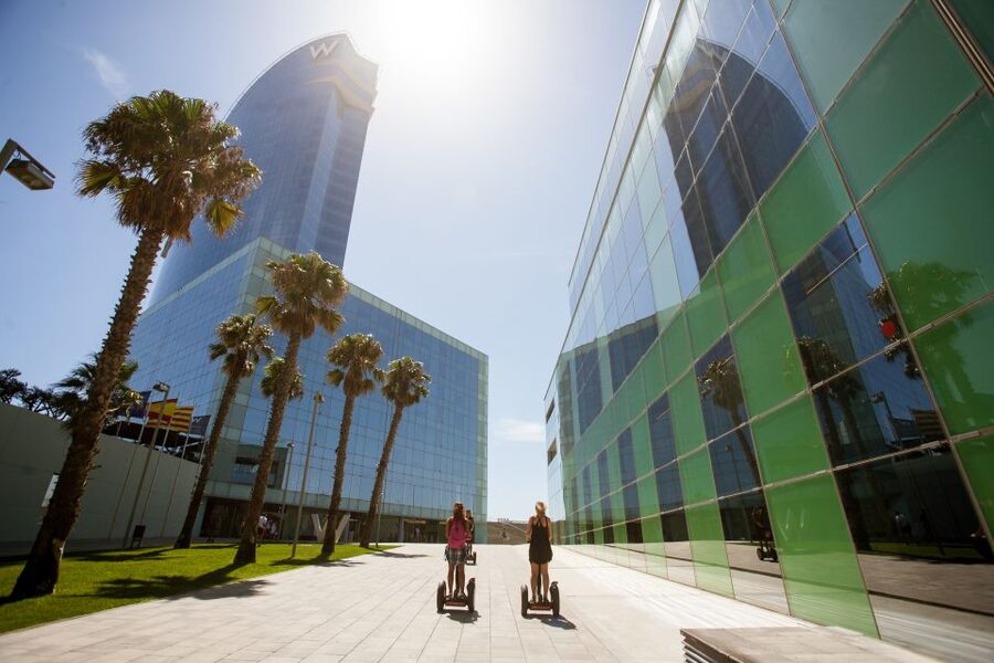 Barcelona: City Highlights Guided Segway Tour - Olympic Port panoramas and Vila Olímpica quiet gardens