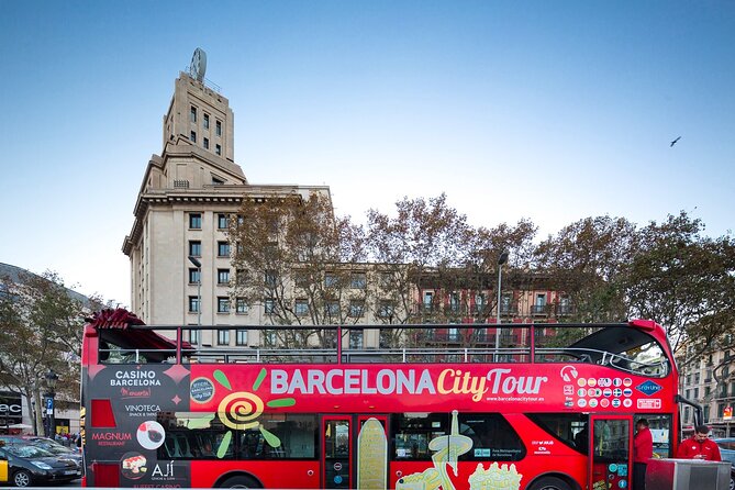 Barcelona City Tour Hop-On Hop-Off with Optional Boat - West route: Montjuïc and harbor energy, plus a way to reach the big sports and transit nodes