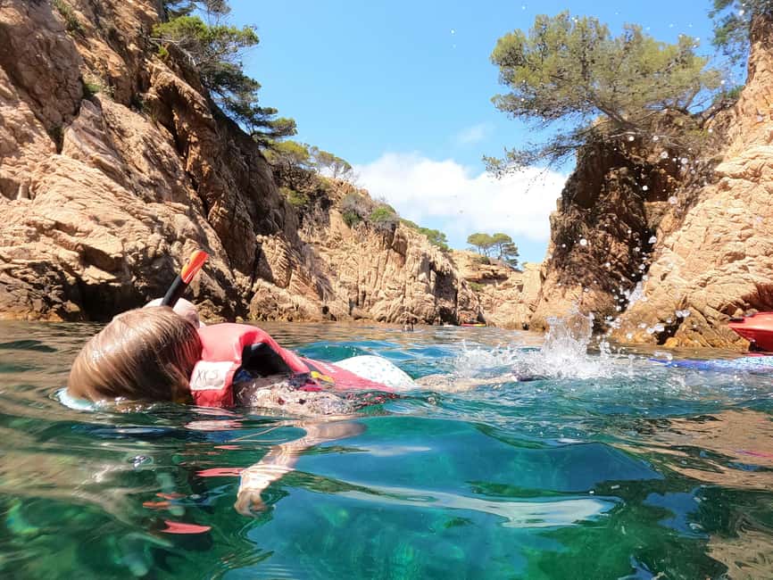 Barcelona: Costa Brava Kayak and Snorkel Tour with Lunch - The Kayak Portion: A Short Lesson, Then Real Coast Time