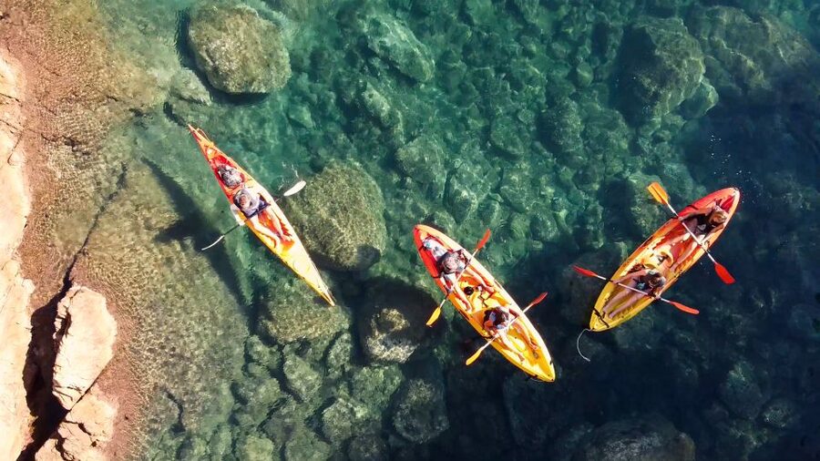 Barcelona: Costa Brava Kayak, Snorkel & Cliff Jump & Lunch - Small-group energy and guide style: why names like Sergio, Rene, Marc, and Tete come up