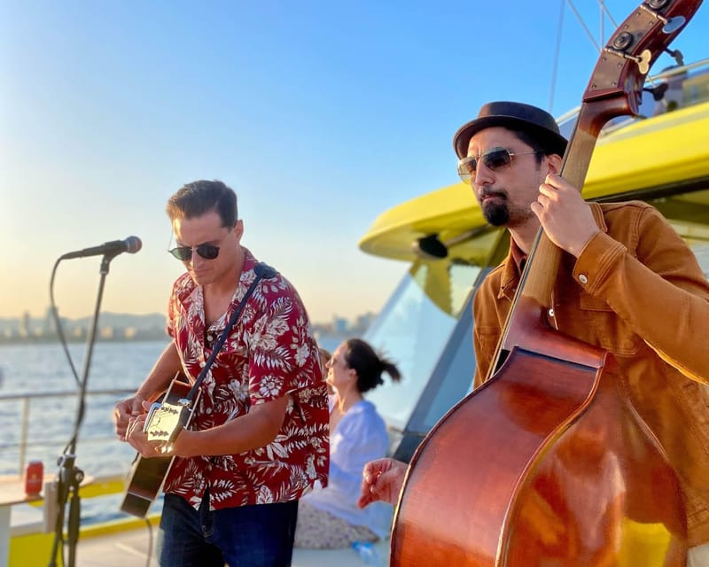 Barcelona: Daytime or Sunset Catamaran Cruise with Music - The Onboard Bar, Snacks, and How to Plan Your Drinks