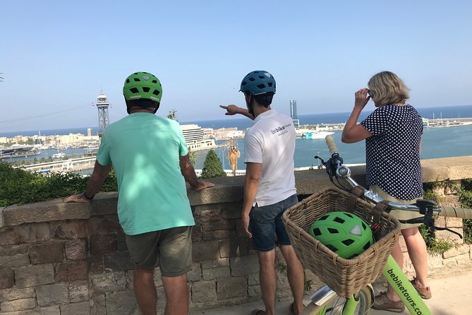 Barcelona E-Bike Guided Tour with Montjuic Hill - Port Vell and Reials Drassanes, Barcelona by the water