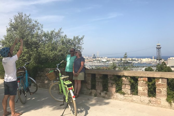 Barcelona E-Bike Guided Tour with Montjuic Hill - L’Anella Olímpica and Palau Nacional (MNAC), where the views do the talking