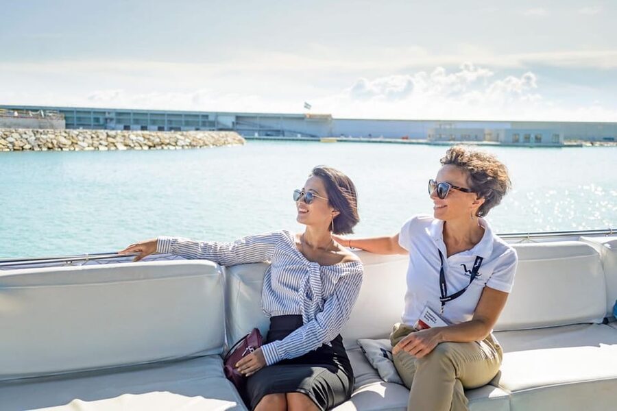 Barcelona: E-Bike Tour with Montjuic Cable Car & Boat Ride - Olympic Ring to the waterfront: the ride down that feels like relief