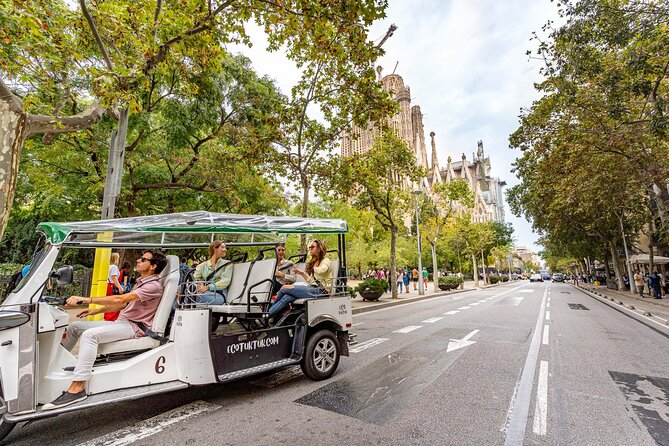 Barcelona Expert Tour with Local Guide in Eco Tuk Tuk Private - Plaza Catalunya and Plaza de España: the city’s big crossroads