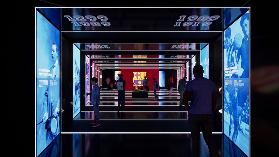 Barcelona: F.C. Barcelona Museum Immersive Guided Tour - The interactive museum route: Barça’s past, present, future