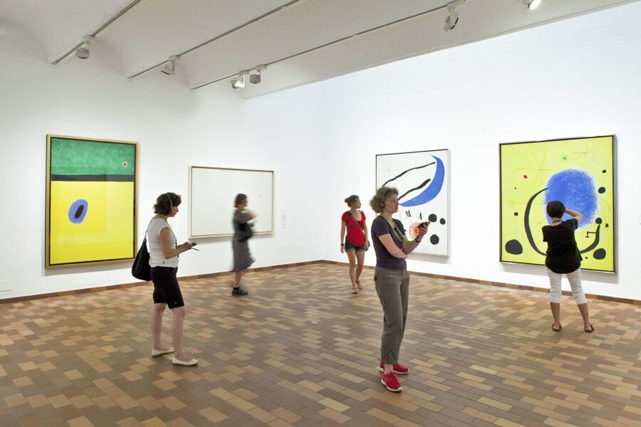 Barcelona: Fundació Joan Miró Skip-the-Line Entry Ticket - Temporary exhibitions at Espai 13, and how to use them without getting overloaded