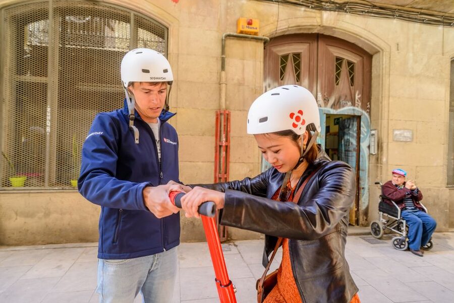 Barcelona Grand 2-Hour Segway Tour - Segway Training, Helmets, and Why You Should Take It Seriously