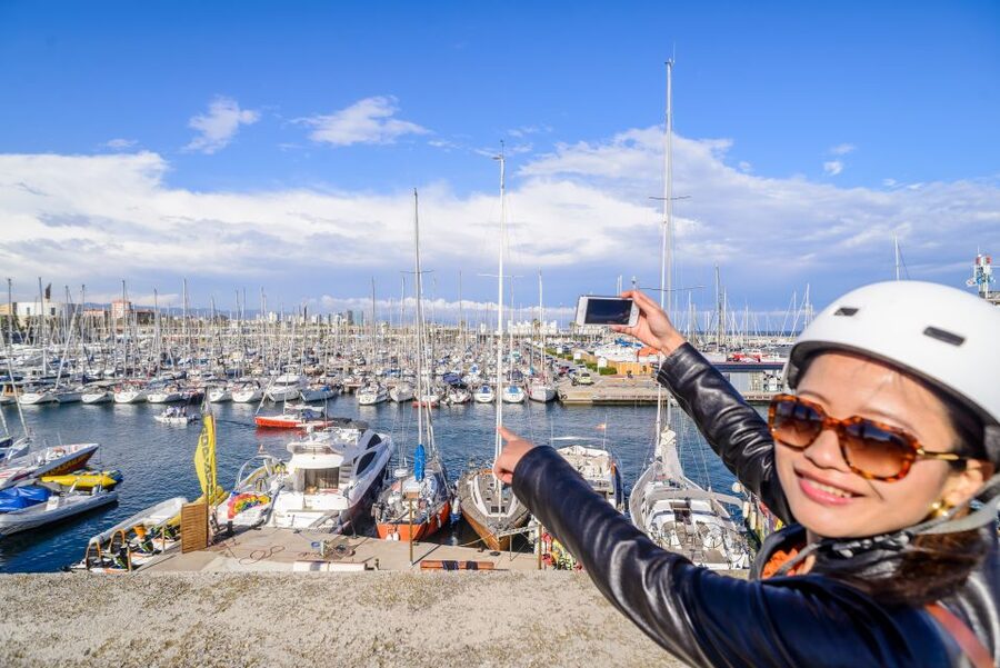 Barcelona Grand 2-Hour Segway Tour - Passing Estación de Francia: A Rails-to-City Moment