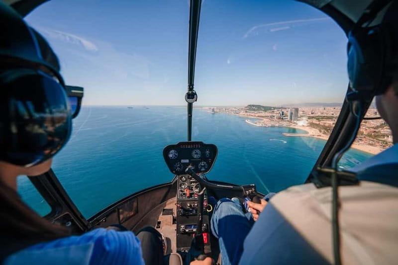 Barcelona: Helicopter Flight over Barcelona's Coastline - A Helicopter Ride That Gives You the City’s Layout, Not Just Photos