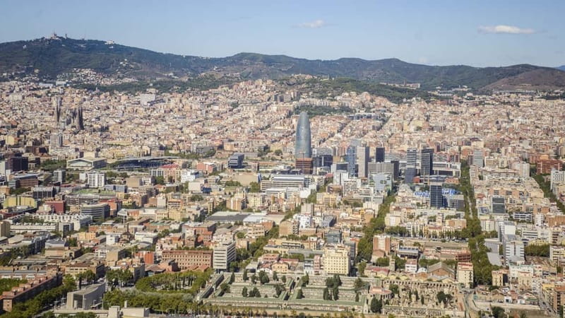 Barcelona: Helicopter Flight over Barcelona's Coastline - Port Forum, the Blue Museum, and the Modern Coastline