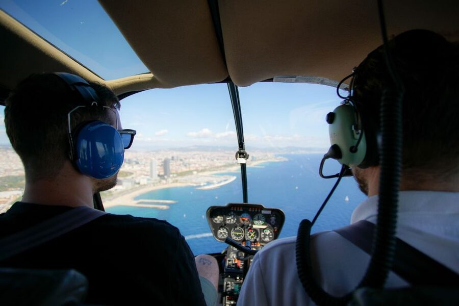 Barcelona: Helicopter Flight with Optional Yacht Cruise - The helicopter choices: 7, 10, or 12 minutes (and a longer private upgrade)