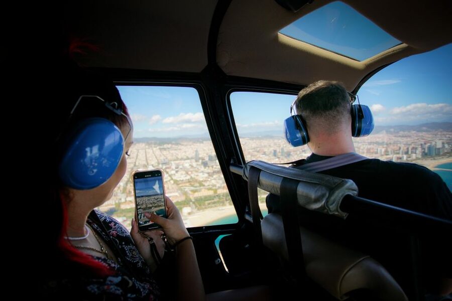 Barcelona: Helicopter Flight with Optional Yacht Cruise - What you actually get to see from the air