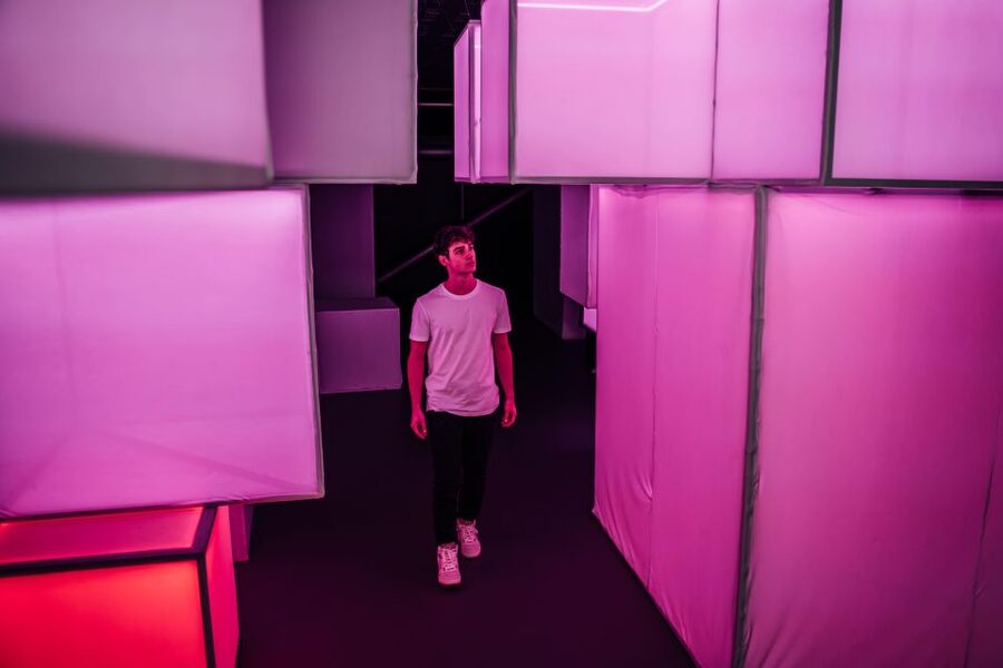 Barcelona: Interactive Art Installation by IKONO - Your one-hour walkthrough: what happens in the rooms