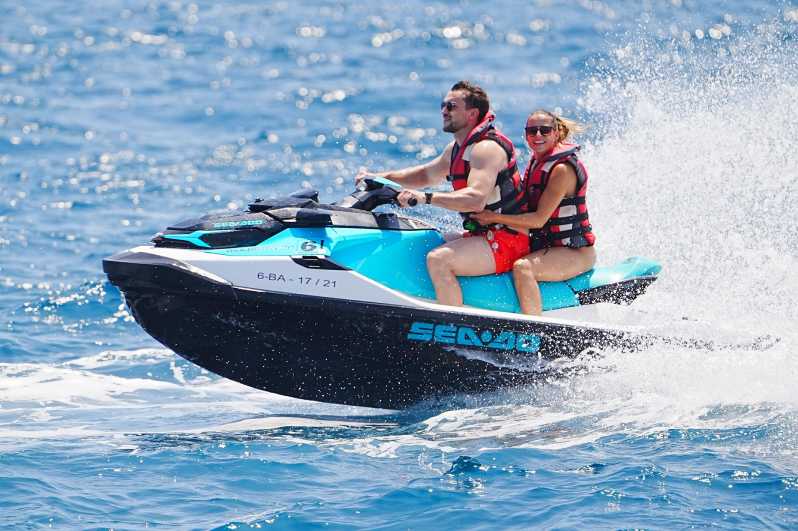 Barcelona: Jet Ski Rental (No License Needed) - No-license jet ski in Barcelona, built for beginners