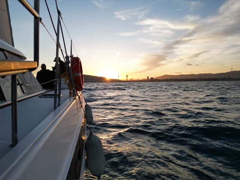Barcelona: Luxury Catamaran Sunset Cruise - Sunset Color Show: Music, Snacks, and the Best Part of the Timing