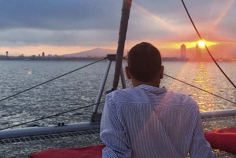 Barcelona: Luxury Catamaran Sunset Cruise - Drinks, the Bar, and the Real Rules of Food Onboard
