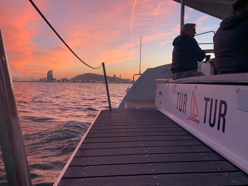Barcelona: Luxury Catamaran Sunset Cruise - What Luxury Catamaran Really Means Here: Space, Music, and WiFi