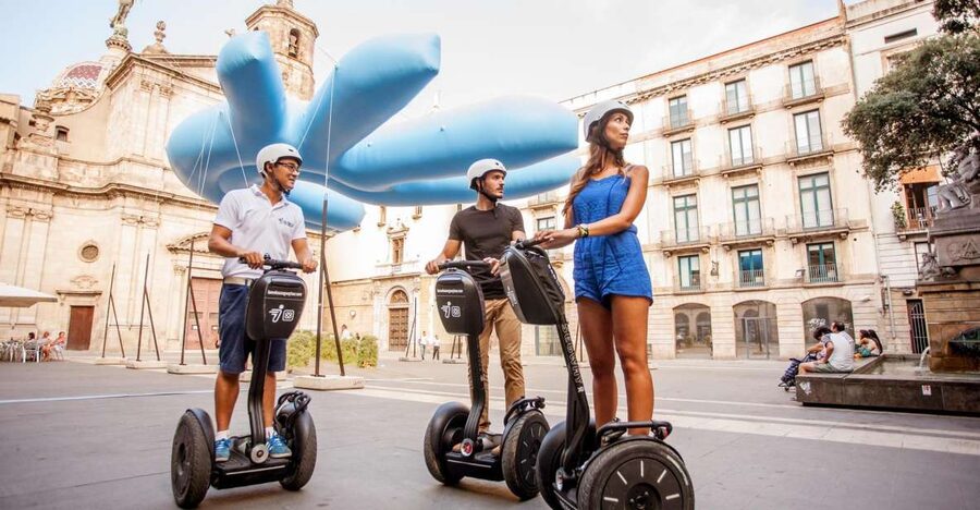 Barcelona: Montjuïc Segway Tour - Gothic Quarter to Eixample and Gràcia: the city’s texture, without the fatigue