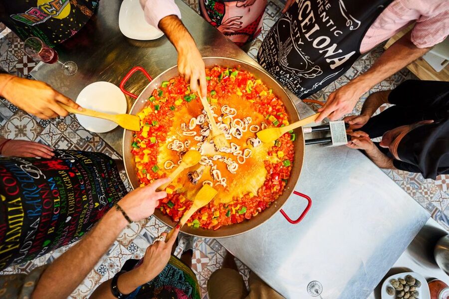 Barcelona: Paella Cooking Class with Market Visit and More - Value for $95: What You Get, and Why It Feels Fair