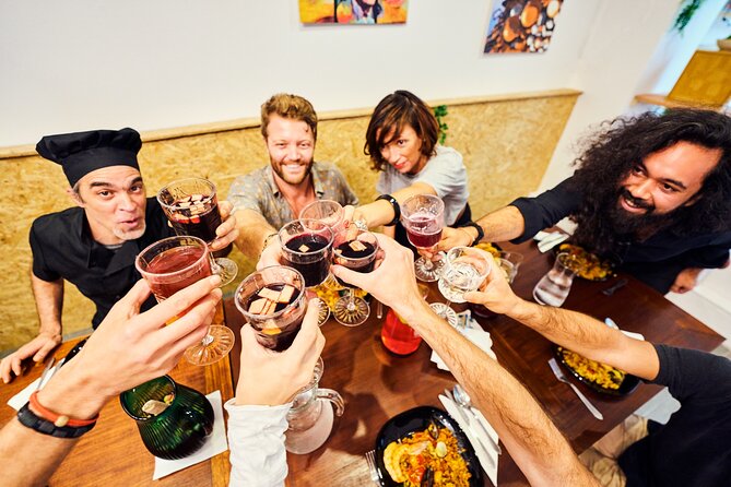 Barcelona Paella Cooking Class with Market Visit, Tapas & Sangria - Key highlights at a glance