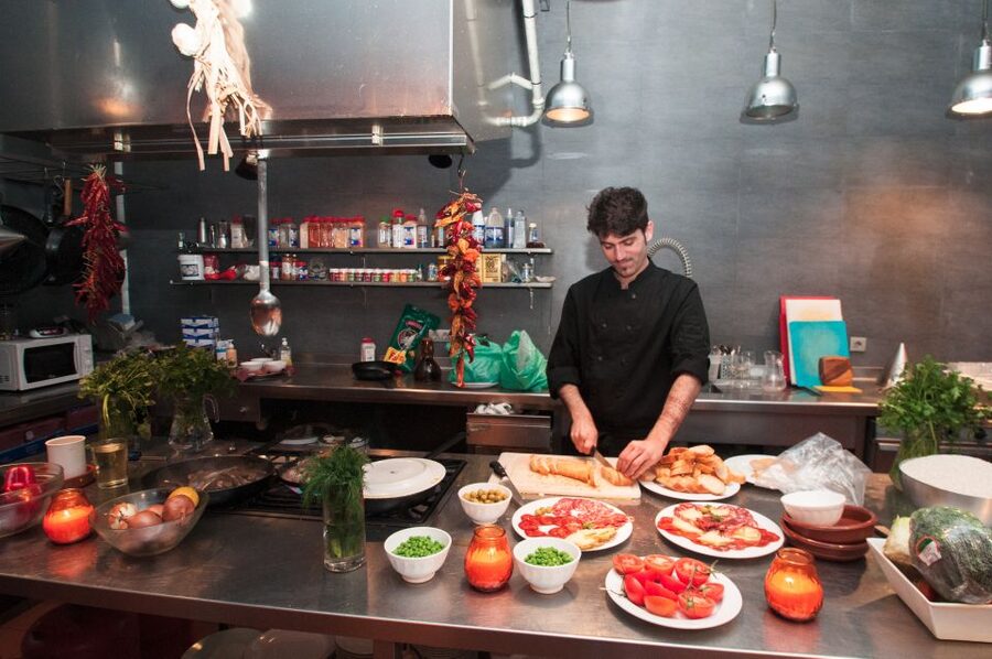 Barcelona: Paella Cooking Experience & Boqueria Market Tour - Sangria mixing class: unlimited drinks with a real lesson