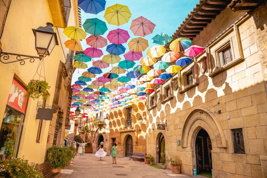 Barcelona: Poble Espanyol Entry Ticket - Included shows and the photographic journey that explain how this place was built