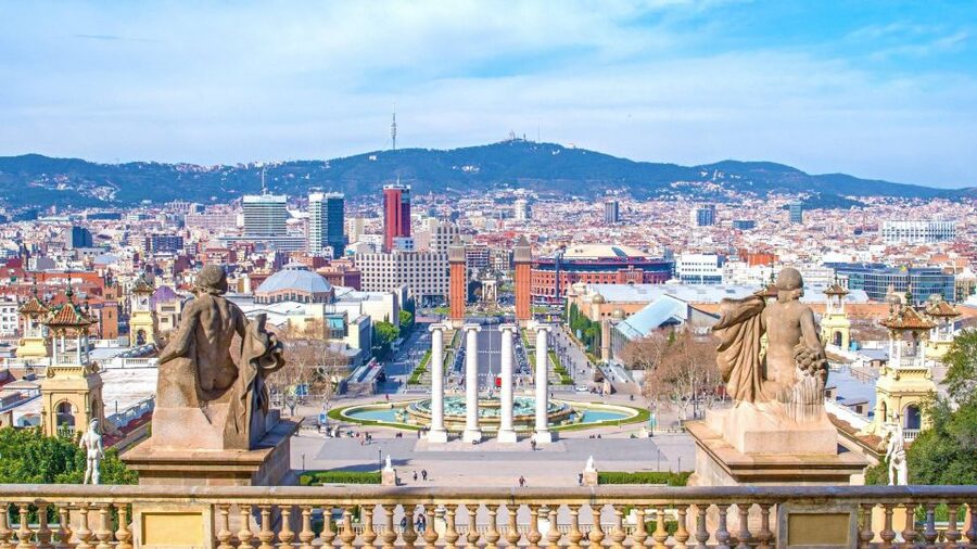 Barcelona & Sagrada Familia Half-Day Tour with Hotel Pickup - Montjuïc Hill and the Mirador del Alcalde photo stop