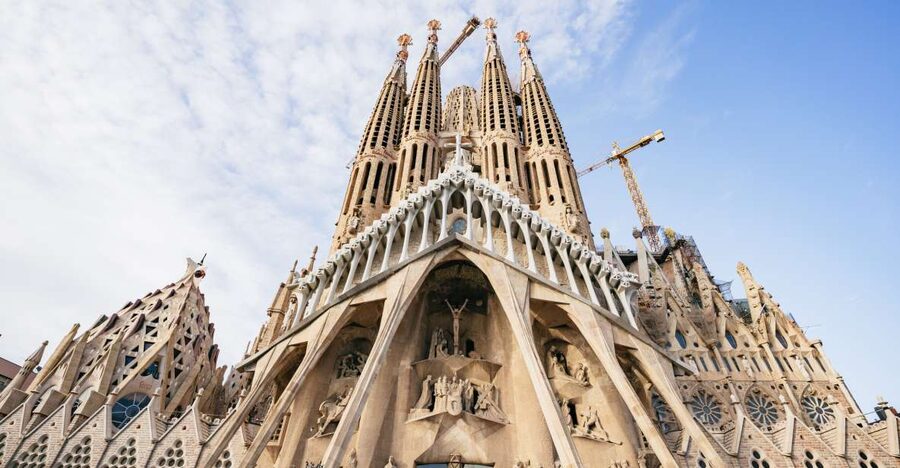 Barcelona: Sagrada Familia Skip-the-Line Entry Ticket & Tour - Inside the basilica: stained glass light and the forest feeling